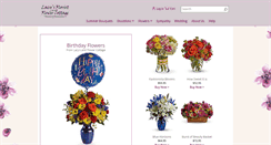 Desktop Screenshot of lacysflorists.com